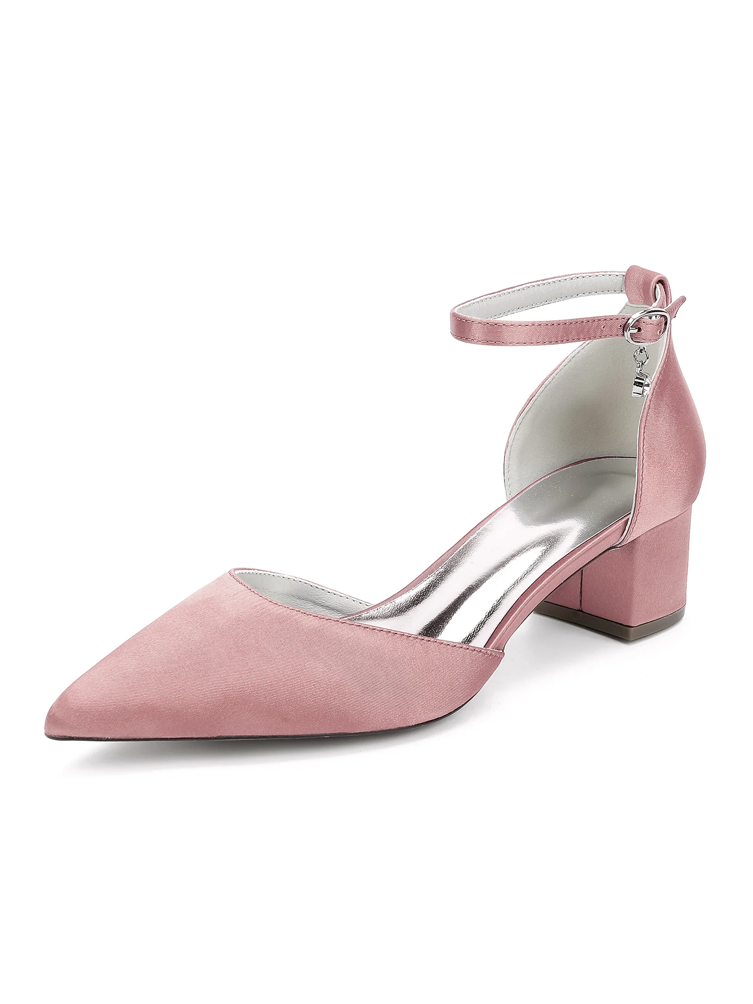 Satin Pointed Toe Women's High Heels - Image 14